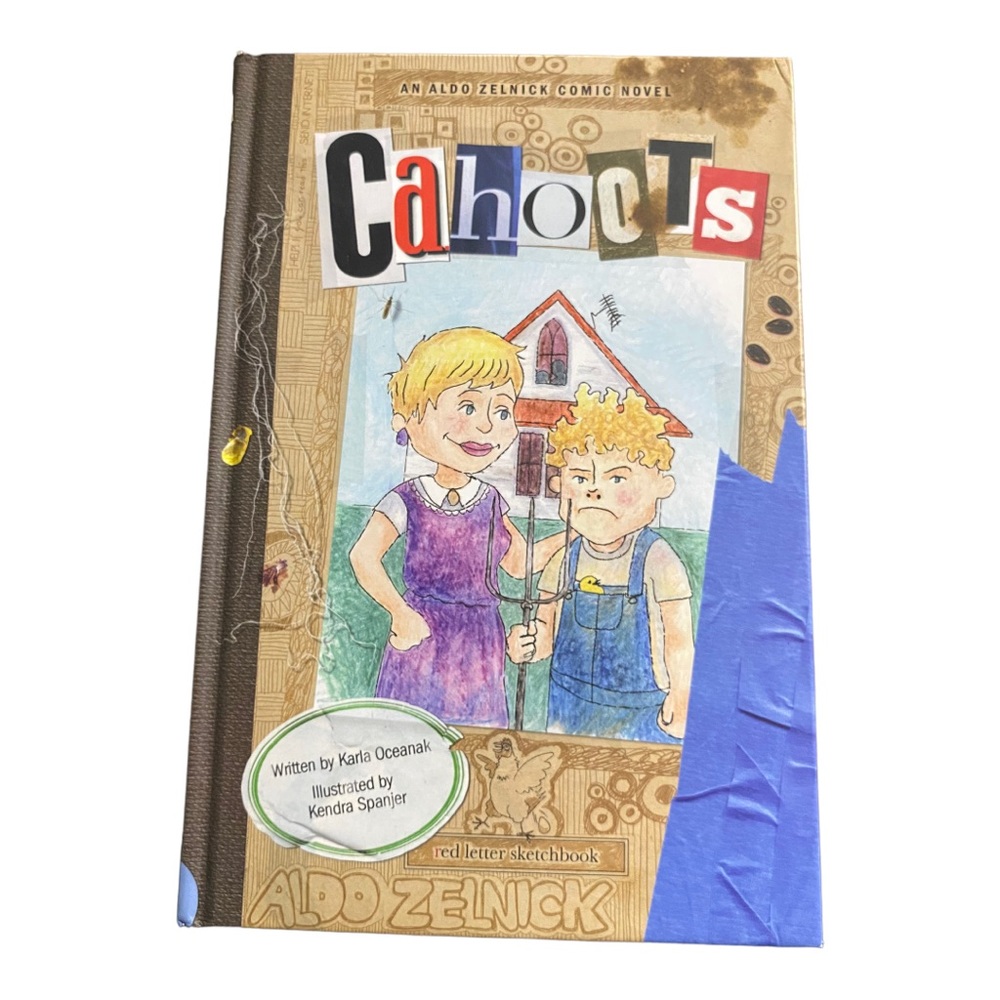 Cahoots: Book 3 (The Aldo Zelnick Comic Novel Series) - Hardcover, new